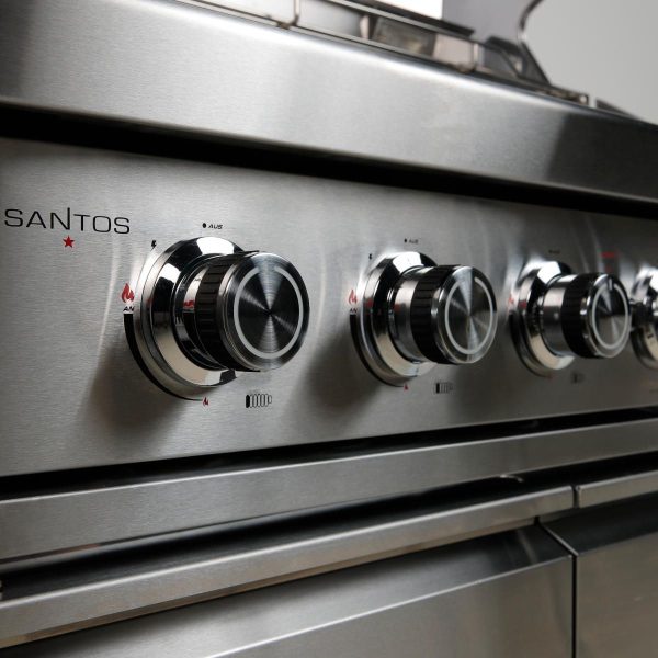 SANTOS P-618 mit Seiten- & Heckbrenner, Edelstahl – Bild 7