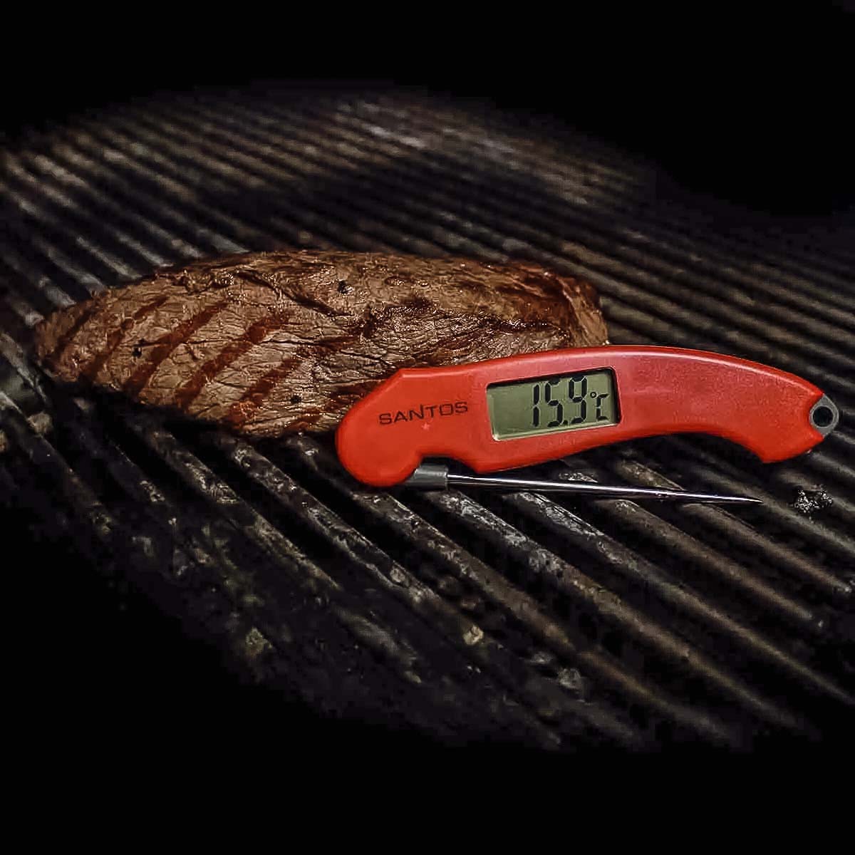 SANTOS BBQ Thermometer klappbar, Digital-Grillthermometer – Bild 5