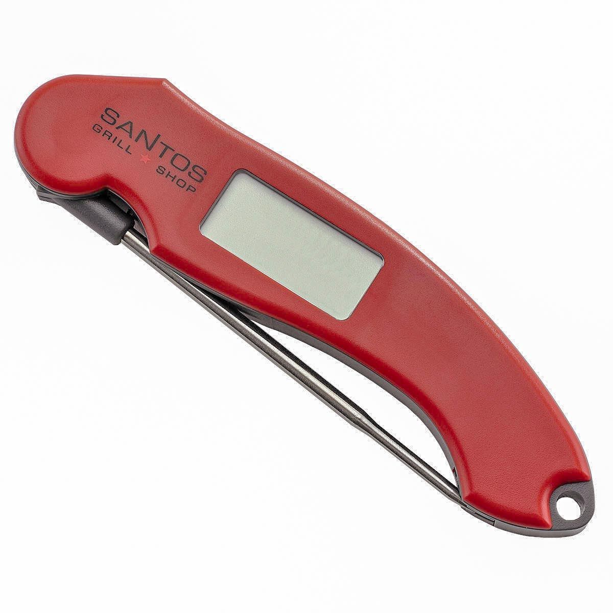 SANTOS BBQ Thermometer klappbar, Digital-Grillthermometer – Bild 2