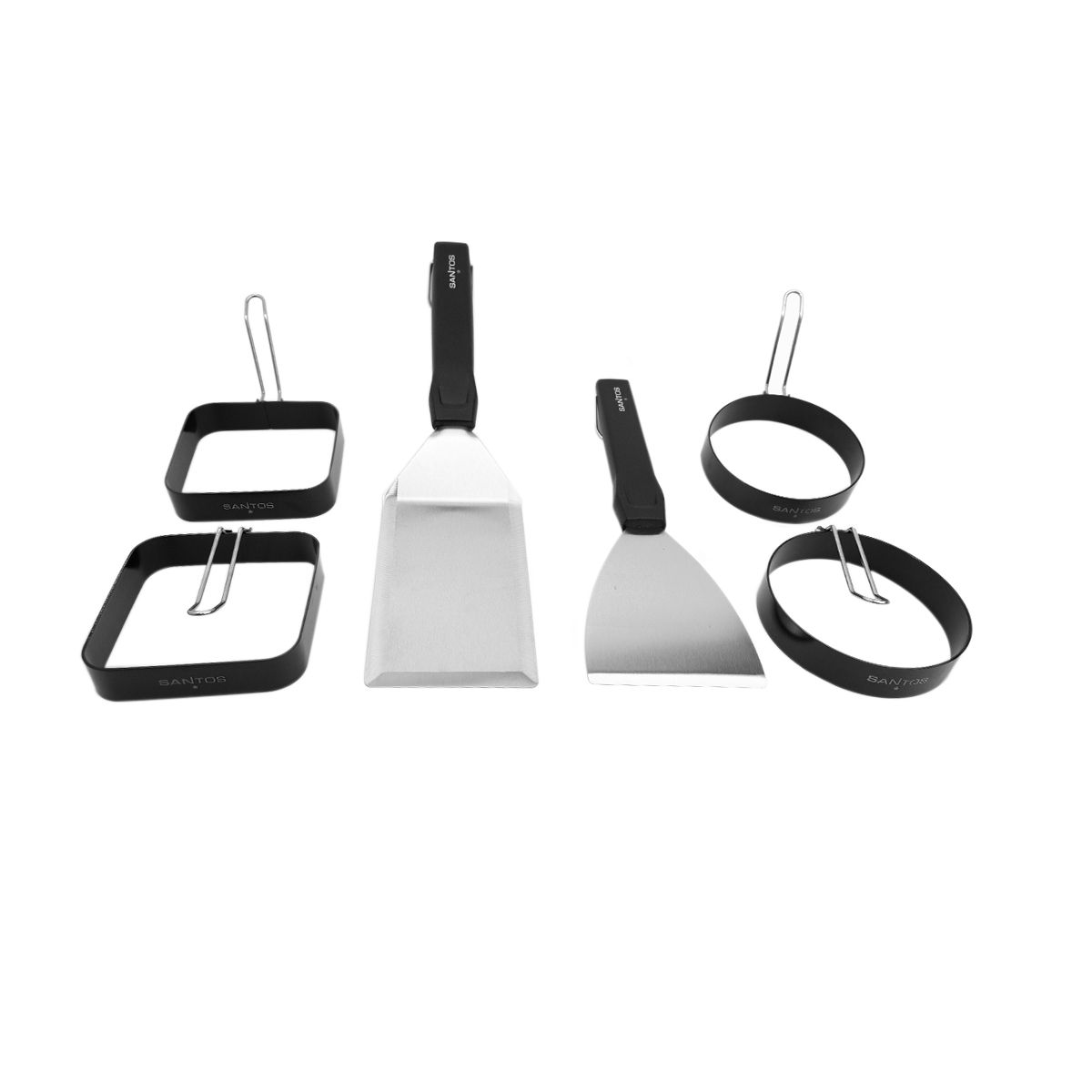 SANTOS Grillspachtel Frühstücksset, 6-teilig – Bild 2