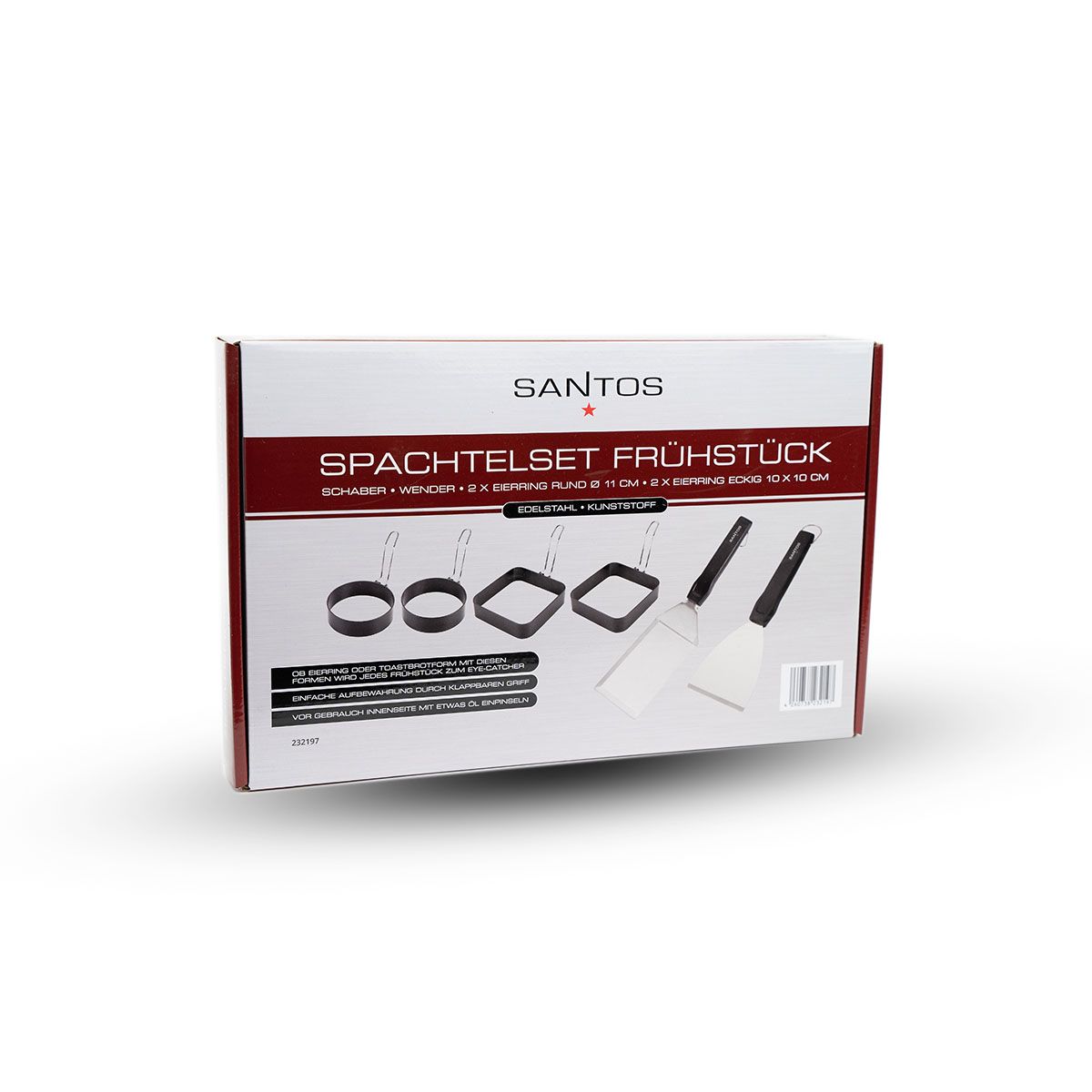 SANTOS Grillspachtel Frühstücksset, 6-teilig – Bild 6