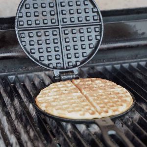 SANTOS Waffeleisen aus Gusseisen Ø 16,5 cm